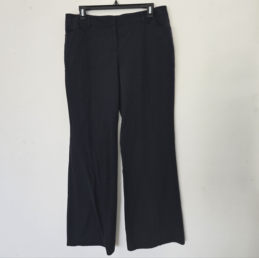 Michael Kors Gramercy Fit Dress Pants Navy Size 10P Petite Career
